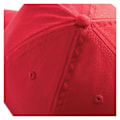 Miniatyrbild 5 av 5: Beechfield Unisex Original 5-Panel Baseballkeps i enfärgad design, One Size Bright Red One Size
