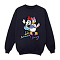 Miniatyrbild 1 av 4: Disney Herr Minnie Mouse Och Daisy Sweatshirt XXL Marinblå Navy Blue XXL