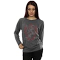 Miniatyrbild 2 av 3: Harry Potter Dam/Kvinnor Gryffindor Lejon Crest Sweatshirt M C Charcoal M