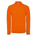 Miniatyrbild 1 av 2: B&C ID.001 Herr Långärmad Polo (2-pack) XL Bright Orange Bright Orange XL