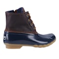 Miniatyrbild 5 av 5: Sperry Womens/Ladies Saltwater Duck Weather Läderstövlar 3 UK Tan/Navy 3 UK