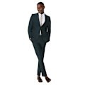Miniatyrbild 3 av 3: Burton Herr Slim Suit Jacka 38R Mörkgrön Dark Green 38R