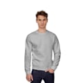 Miniatyrbild 2 av 2: B&C Herr Crew Neck Sweatshirt Top 2XL Heather Grey Heather Grey 2XL