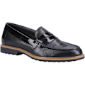 Miniatyrbild 1 av 4: Hush Puppies Dam/Dam Verity Läder Casual Skor 3 UK Bla Black 3 UK
