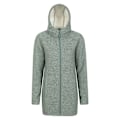 Miniatyrbild 1 av 6: Mountain Warehouse Dam Fleecejacka för Kvinnor/Damer Mallaig Longline Light Khaki 6 UK