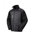 Miniatyrbild 1 av 2: Result Herr Svart Compass Vadderad Soft Shell Jacka M Svart/Grå Black/Grey M