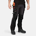 Miniatyrbild 3 av 6: Regatta Professional Softshell Stretch Arbetsbyxor Herr 44R I Iron/Black 44R