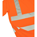 Miniatyrbild 2 av 2: Warrior Unisex Hi-Vis T-shirt XXL Fluorescerande Orange Fluorescent Orange XXL
