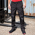 Miniatyrbild 2 av 2: Result Herr Work-guard Slim Softshell Arbetsbyxa XS Svart Black XS