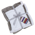 Miniatyrbild 1 av 6: Riva Paoletti Luxe Sherpa Fleecefilt 127 x 152cm Mokka Mocha 127 x 152cm