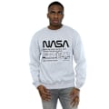 Miniatyrbild 2 av 3: NASA Herr Space Shuttle Sweatshirt M Sports Grey Sports Grey M