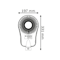 Miniatyrbild 2 av 2: Bosch Gde 162 Professional Sds Dammskydd One Size Flerfärgad Multi Colour One Size