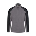 Miniatyrbild 1 av 3: Mountain Warehouse Ashbourne II Fleece Tröja med Halv Dragkedja Herr 3XL Da Dark Grey 3XL