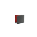 Miniatyrbild 3 av 3: Eastern Counties Leather Carter Läder Slimline Korthållare På Black/Red One Size