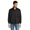 Miniatyrbild 3 av 4: SOLS Unisex Surf Windbreaker Lättviktsjacka M Svart Black M