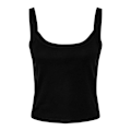 Miniatyrbild 1 av 3: Bella + Canvas Dam/Dam Spaghetti Strap Tank Top S Solid B Solid Black S