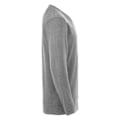 Miniatyrbild 4 av 4: Clique Herr Aston Stickad V-ringad Sweatshirt M Grå Melange Grey Melange M