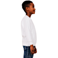 Miniatyrbild 3 av 3: Casual Classics Barn/Barn Blended Ringspun Bomull Sweatshirt White 12-13 Years