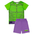 Miniatyrbild 1 av 3: Hulk Pyjamas för pojkar med tryck, 3-4 år, lila/grön Purple/Green 3-4 Years