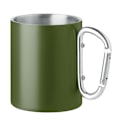 Miniatyrbild 1 av 2: MidOcean Trumba Metall Dubbelväggig 300ml Mugg One Size Mörkgrön Dark Green One Size
