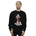 Miniatyrbild 2 av 3: Marvel Mens Black Cat Spider Suit Sweatshirt XL Svart Black XL