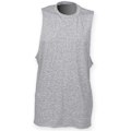 Miniatyrbild 1 av 2: Skinnifit Herr High Neck Slash Armhole Väst S Heather Grey Heather Grey S
