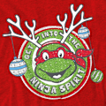 Miniatyrbild 4 av 5: Teenage Mutant Ninja Turtles Unisex Vuxen Into The Ninja Spirit Red XL