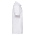 Miniatyrbild 3 av 3: Fruit of the Loom Herr Poloshirt i tung bomull S Vit White S