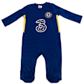 Miniatyrbild 1 av 3: Chelsea FC Baby Sleepsuit 3-6 månader Blå Blue 3-6 Months