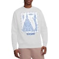 Miniatyrbild 5 av 5: Top Gun Unisex Vuxen Jet Diagram Sweatshirt XL Vit White XL