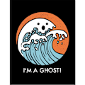 Miniatyrbild 1 av 2: Popcorn Punk I Am Ghost! Inramad Affisch 45cm x 35cm Flerfärgad Multicoloured 45cm x 35cm