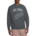 Miniatyrbild 5 av 5: Star Trek Unisex Vuxen The Intrepid Class Sweatshirt M Kolgrå Charcoal M
