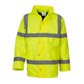 Miniatyrbild 1 av 3: Yoko Unisex Vuxen Klassisk Motorväg Hi-Vis Vadderad Jacka 6XL Gul Yellow 6XL