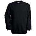 Miniatyrbild 1 av 2: B&C Unisex Set-in Sweatshirt M Svart Black M