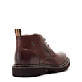 Miniatyrbild 2 av 3: Base London Lomax Burnished Läder Chukka Boots 12 UK Bur Burnt Brown 12 UK