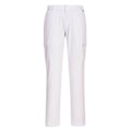 Miniatyrbild 1 av 2: Portwest Combat Stretch Slim Combat Byxor 42R Vit White 42R