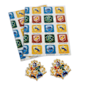 Miniatyrbild 3 av 4: Harry Potter Akvarell Presentpapper Ark One Size Flerfärgad Multicoloured One Size