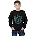 Miniatyrbild 2 av 6: Harry Potter Pojkar Slytherin Bomullströja 7-8 År Svart Black 7-8 Years