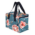 Miniatyrbild 2 av 4: Något annorlunda Bee-utiful blommig lunchväska One Size Navy B Navy Blue/Pink One Size