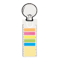 Miniatyrbild 1 av 2: MidOcean Idea Seed Fröpapper Vallmo Bokmärke One Size Vit/Mul White/Multicoloured One Size