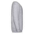 Miniatyrbild 2 av 2: Fruit Of The Loom Barnkläder Unisex Set In Sleeve Sweatshirt 3-4 Heather Grey 3-4