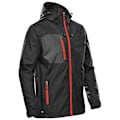 Miniatyrbild 2 av 6: Stormtech herr Olympia Soft Shell jacka M svart/ljusröd Black/Bright Red M
