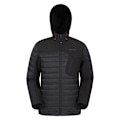 Miniatyrbild 1 av 4: Mountain Warehouse Mens Turbine II Padded Soft Shell Jacket 3XL Black 3XL
