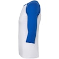 Miniatyrbild 3 av 3: Canvas Unisex Vuxen 3/4 Ärm Baseball T-Shirt XS Vit/Royal White/Royal Blue XS