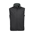 Miniatyrbild 1 av 5: Clique Herr Basic Softshell Gilet XS Svart Black XS
