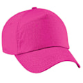 Miniatyrbild 1 av 3: Beechfield Unisex Original 5-Panel Baseballkeps i enfärgad design, One Size Fuchsia One Size