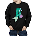 Miniatyrbild 3 av 5: Disney Boys Alphabet A Is For Ariel Sweatshirt 7-8 År Svart Black 7-8 Years
