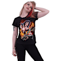 Miniatyrbild 2 av 2: Spiral Direct Dam/Kvinnor Rocking The Dead Top XL Svart Black XL