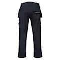 Miniatyrbild 2 av 2: Portwest Herr PW3 Bomull Holster Fickor Arbetsbyxor 41R Svart Black 41R