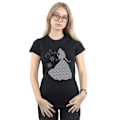 Miniatyrbild 2 av 5: Disney Princess Dam/Damer Belle Jul Silhouette Bomull Black XL